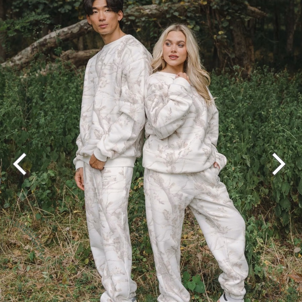 Comfrt Clothing White Oak Camo Crew & Jogger Set